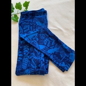 LulaRoe Leggins OS Blue